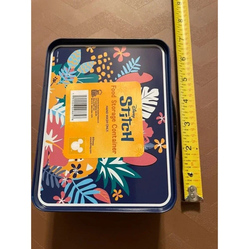 Disney Stitch Food Storage Container Metal box